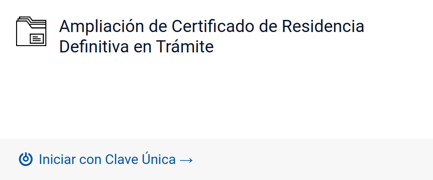 Ampliación de Certificado de Residencia Definitiva en Trámite immichile migraciones