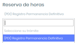 reserva de horas pdi registro de permanencia definitiva chile immichile