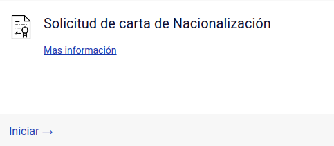 Solicitud de carta de Nacionalización extranjeria chile immichile