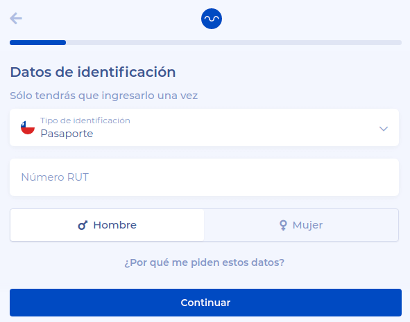 datos de identificacion pasaporte dni rut documento de identidad global66 enviar dinero chile immichile